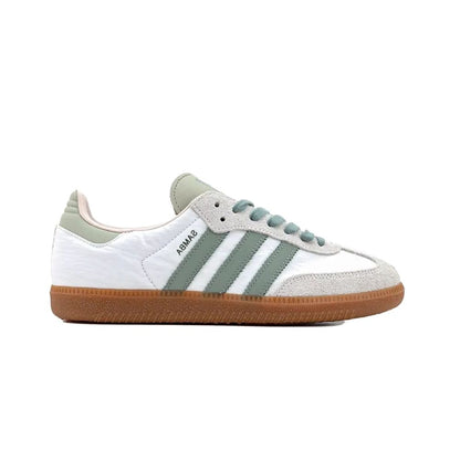 Adidas Samba OG Cloud White Silver Green