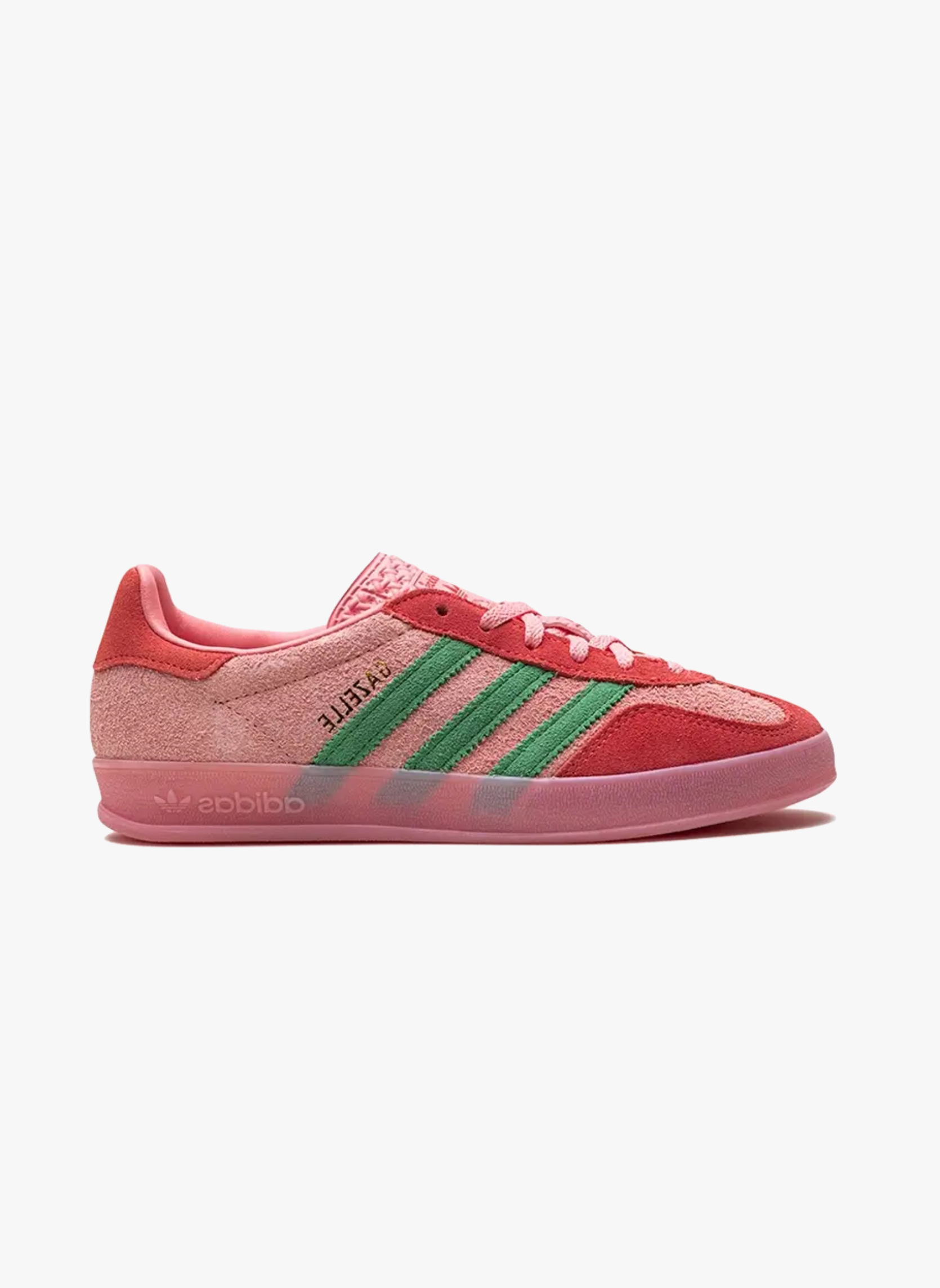 Adidas Gazelle Indoor Semi Pink Spark Preloved Scarlet