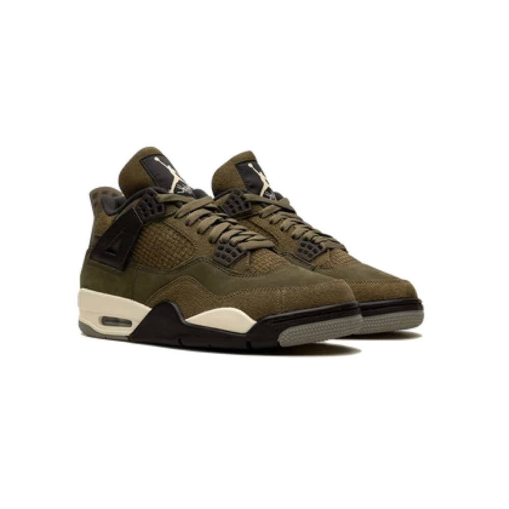 Air Jordan 4 Retro SE Craft Medium Olive (GS)