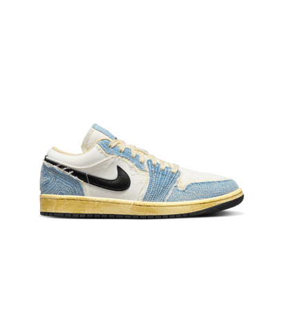 Air Jordan 1 Low SE WRMK Sashiko Denim