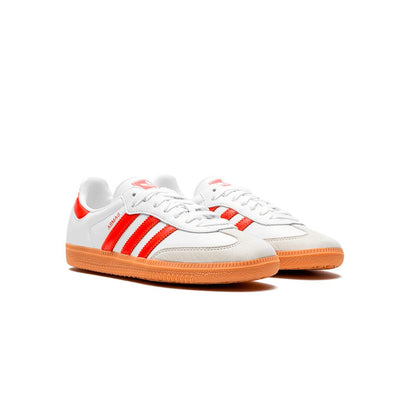 Adidas Samba OG White Solar Red Gum