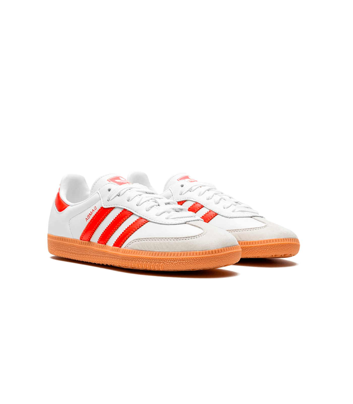 Adidas Samba OG White Solar Red Gum