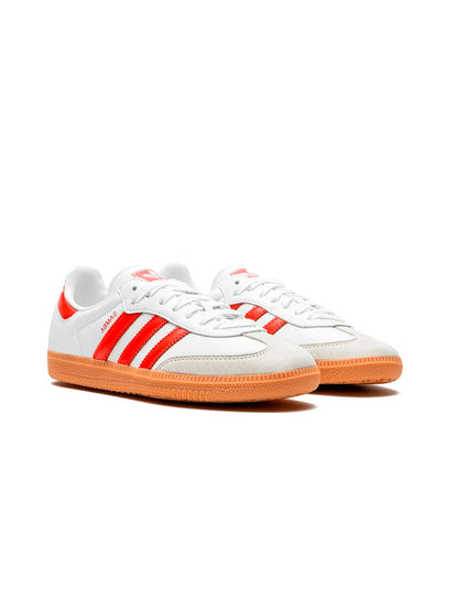 Adidas Samba OG White Solar Red Gum