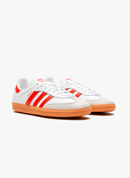 Adidas Samba OG White Solar Red Gum