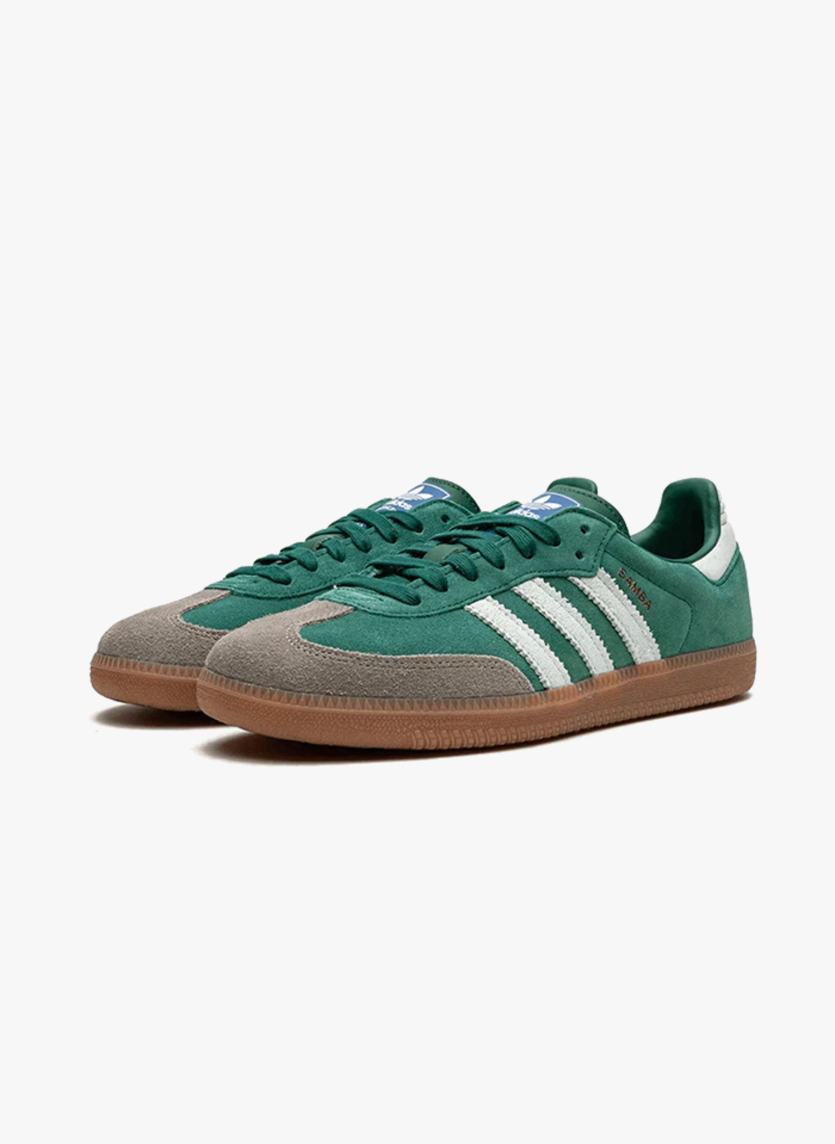 Adidas Samba OG Collegiate Green Gum Grey Toe