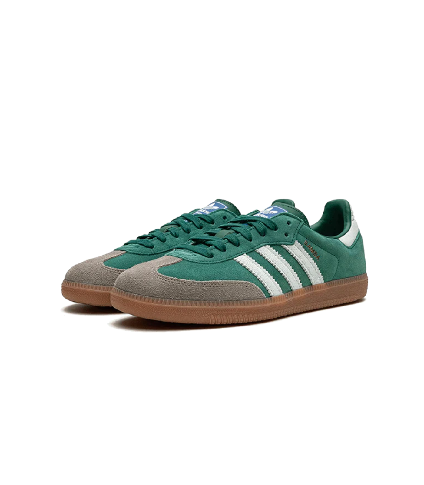 Adidas Samba OG Collegiate Green Gum Grey Toe