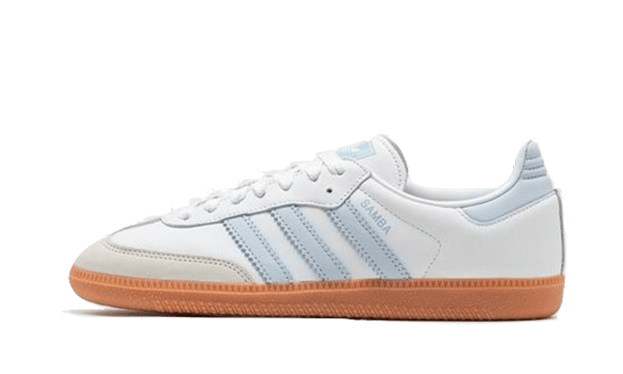 Adidas Samba OG White Halo Blue Gum