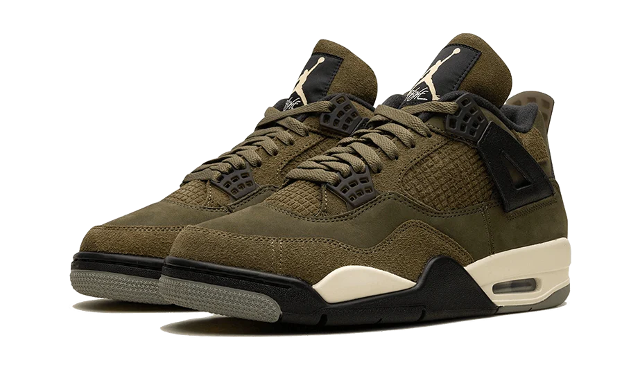 Air Jordan 4 Retro SE Craft Medium Olive (GS)