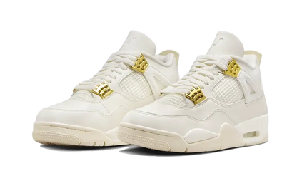 Air Jordan 4 Sail Metallic Gold