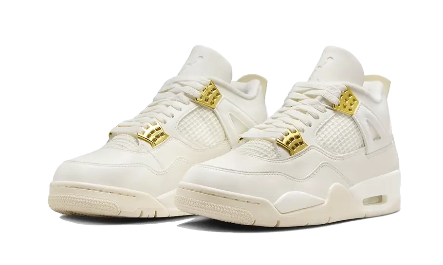 Air Jordan 4 Sail Metallic Gold