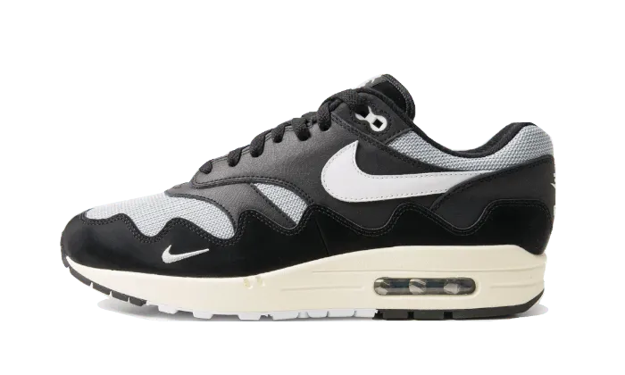 Air Max 1 Patta Black Grey (Special Box + Bracelet) - DQ0299-001