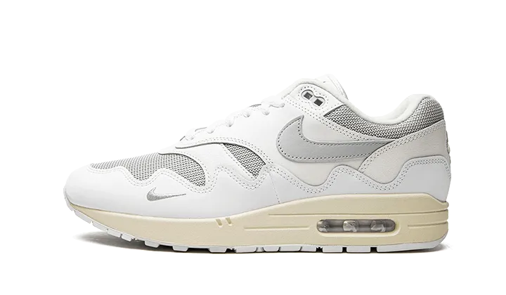 Air Max 1 Patta White Grey - DQ0299-100