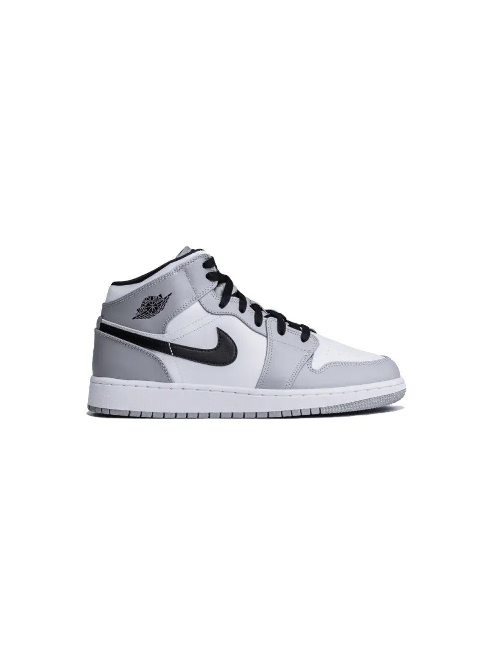 Air Jordan 1 Mid Light Smoke Grey - 554725-092