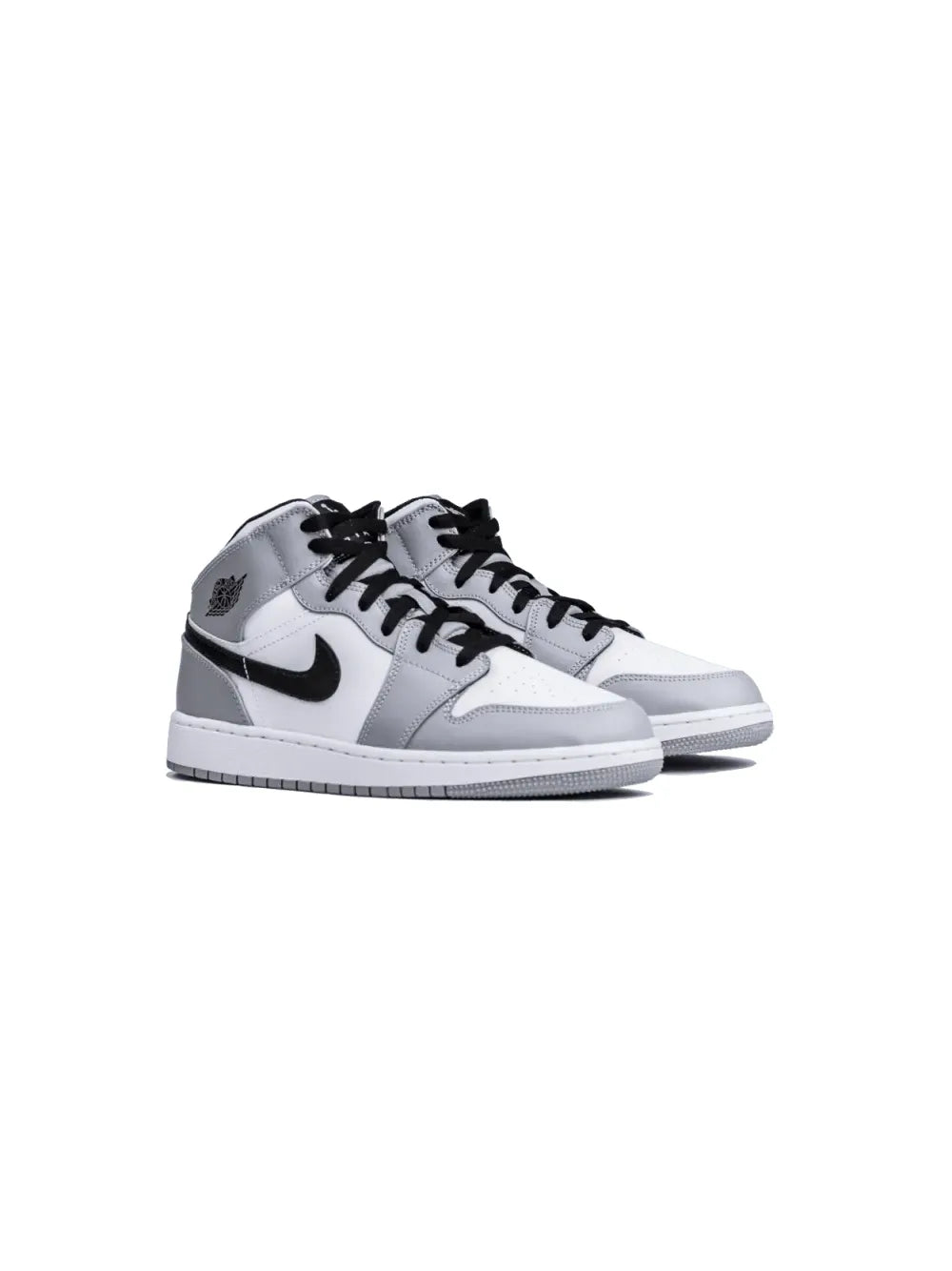 Air Jordan 1 Mid Light Smoke Grey - 554725-092