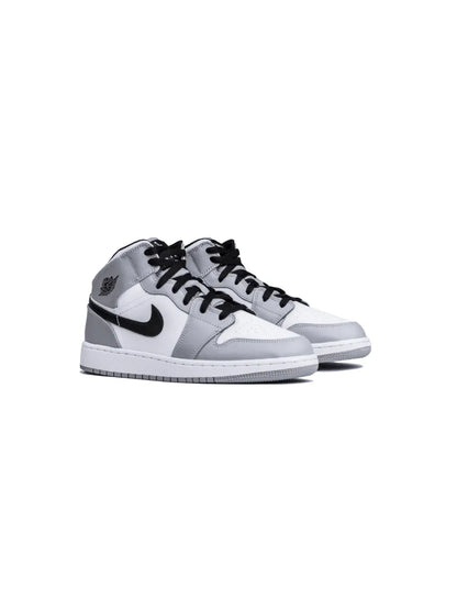 Air Jordan 1 Mid Light Smoke Grey - 554725-092