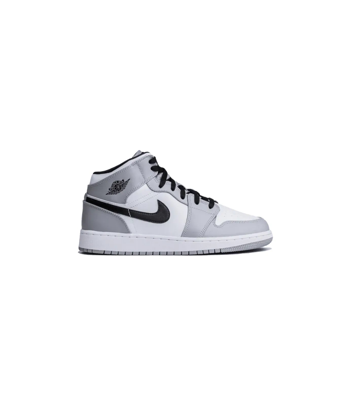 Air Jordan 1 Mid Light Smoke Grey - 554725-092