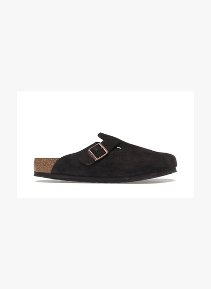 Boston Soft Footbed Suede  Mocha - 0660461/0660463