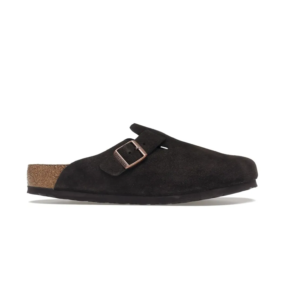 Boston Soft Footbed Suede  Mocha - 0660461/0660463