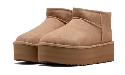 Classic Ultra Mini Platform Boot Sand - 1135092-SAN