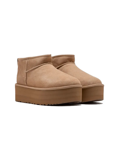 Classic Ultra Mini Platform Boot Sand - 1135092-SAN