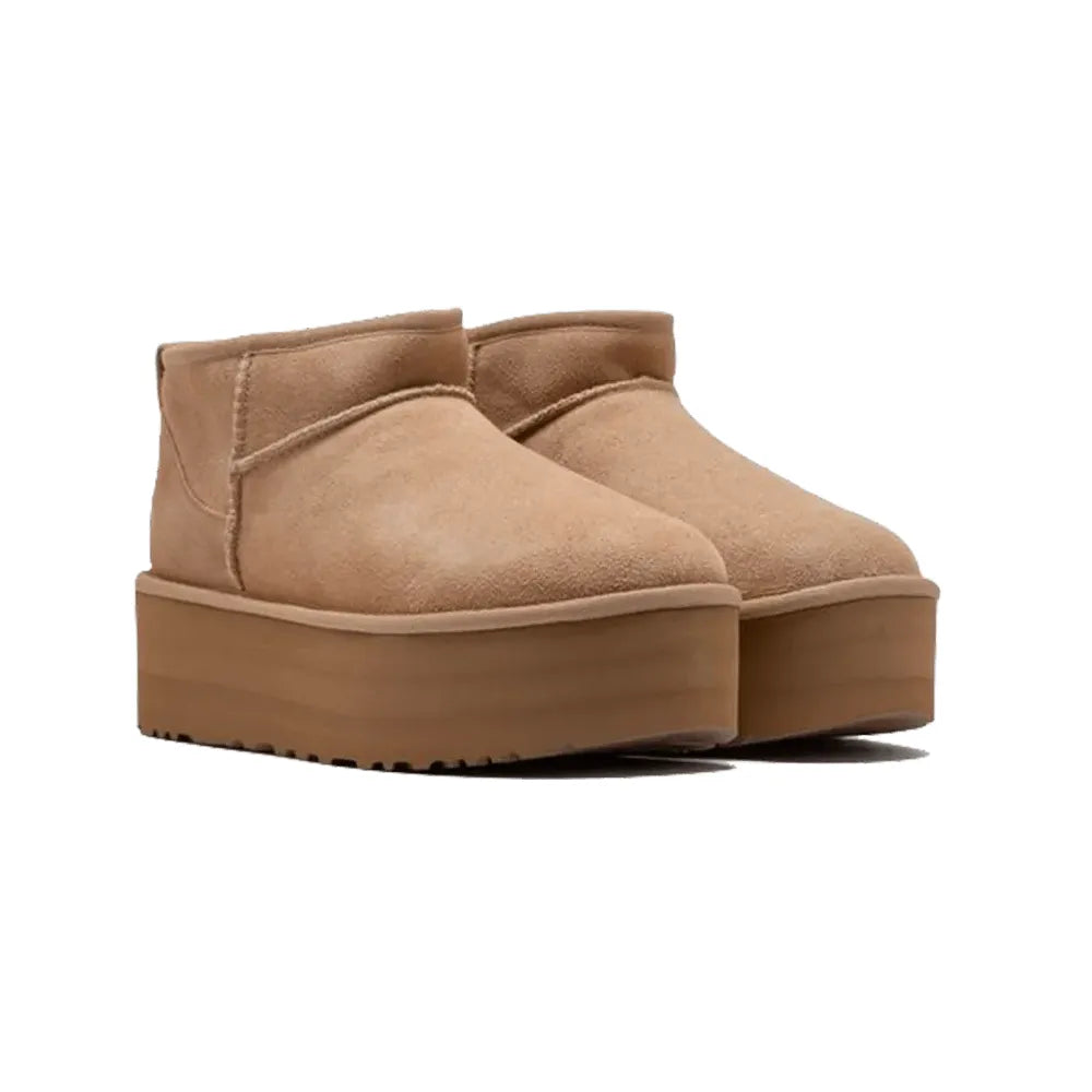 Classic Ultra Mini Platform Boot Sand - 1135092-SAN