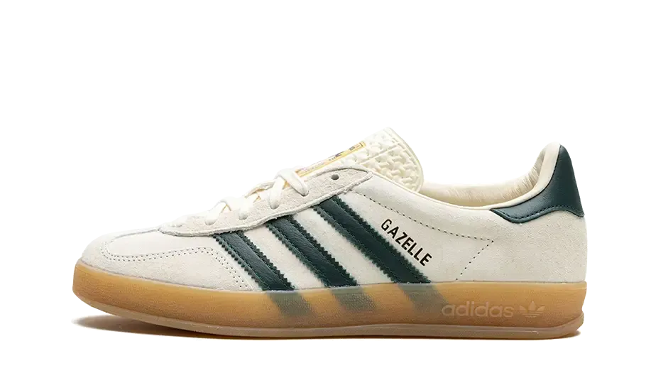 Gazelle Indoor Cream White Collegiate Green Gum - IH7502