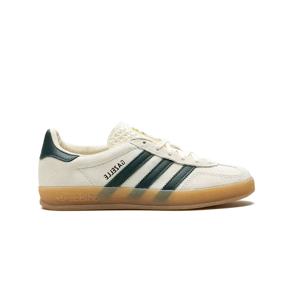 Gazelle Indoor Cream White Collegiate Green Gum - IH7502