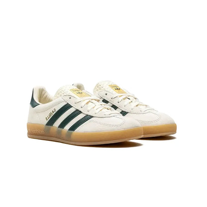 Gazelle Indoor Cream White Collegiate Green Gum - IH7502