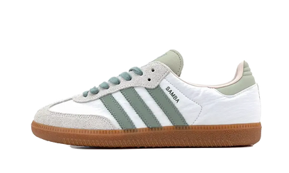 Samba OG  Cloud White Silver Green - ID0492