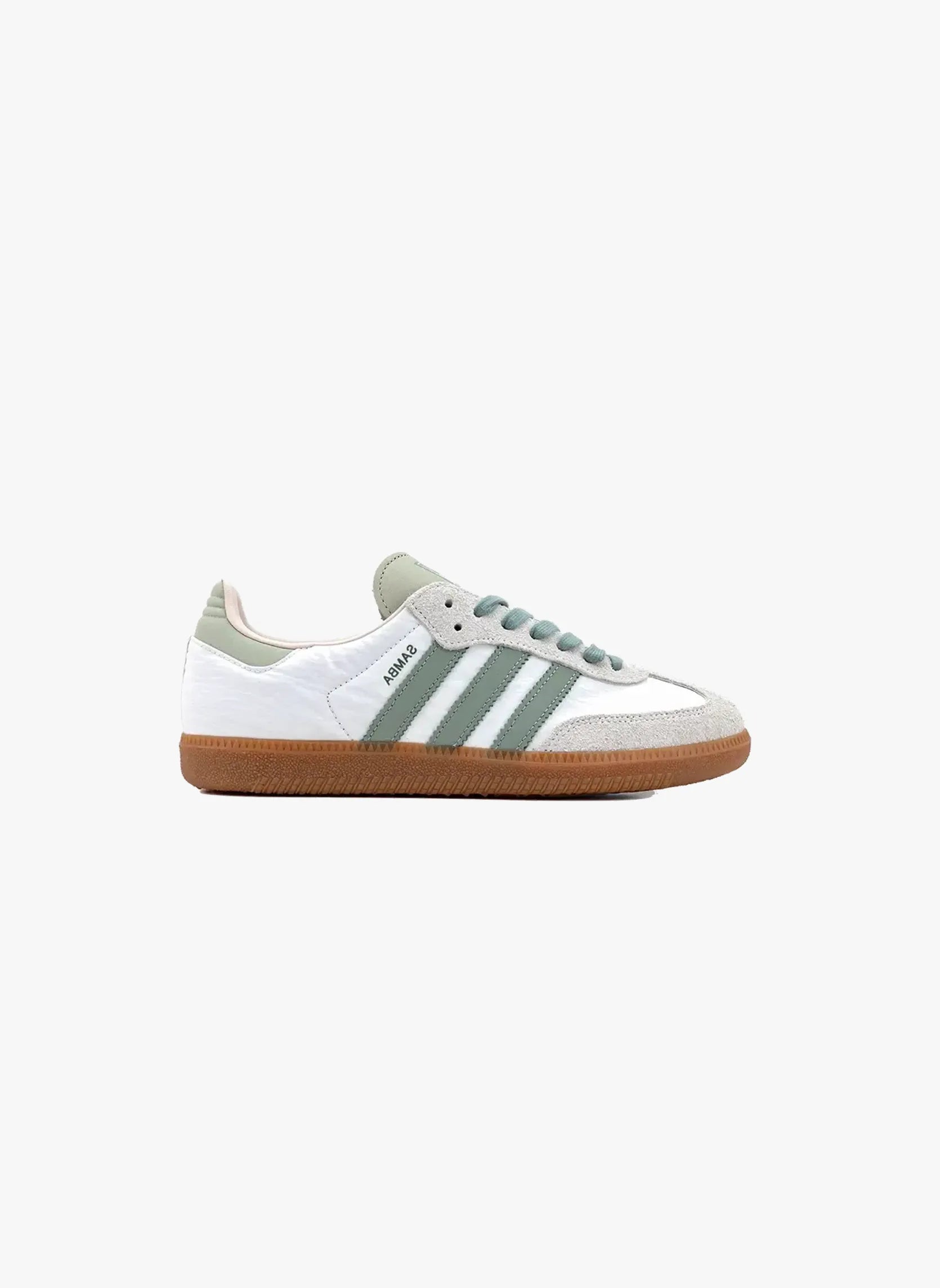 Samba OG  Cloud White Silver Green - ID0492