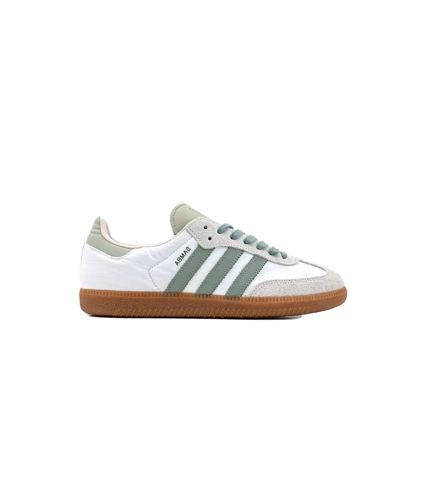 Samba OG  Cloud White Silver Green - ID0492