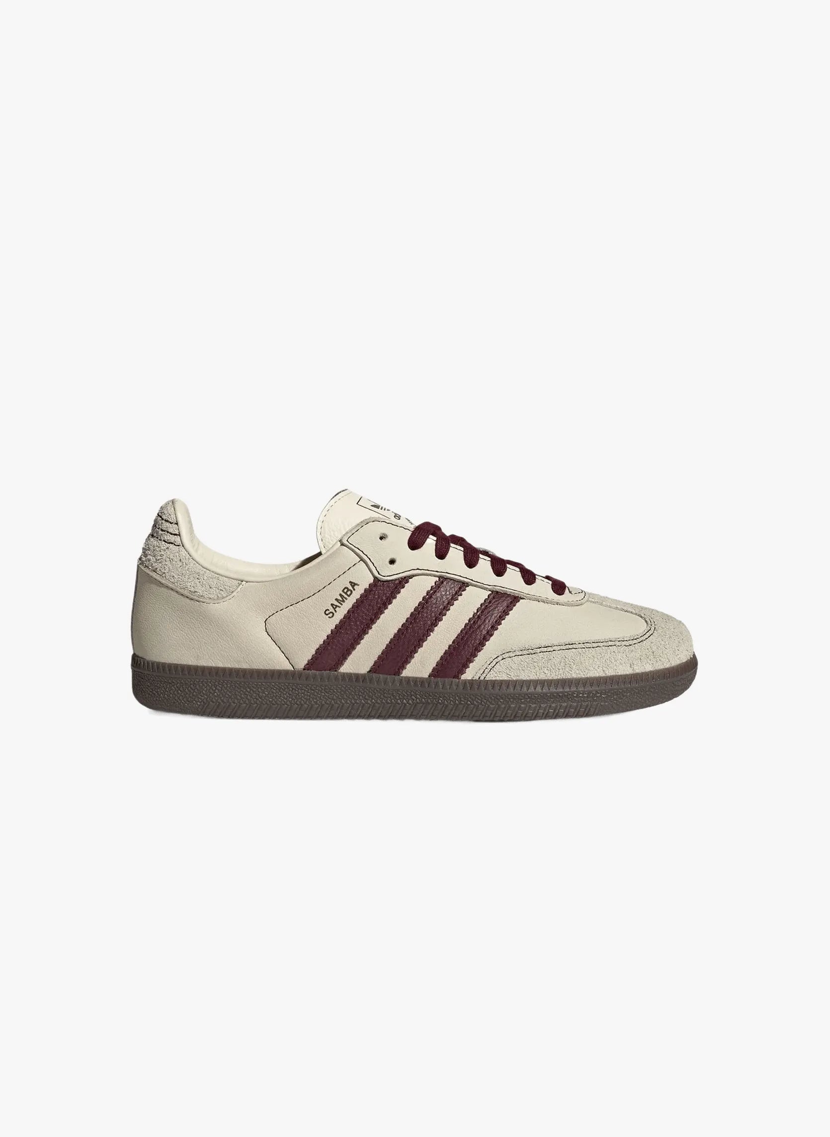 Samba OG Wonder White Maroon - IG1987