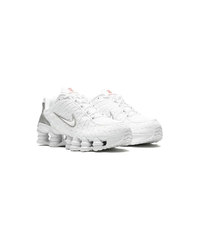 Shox TL White Metallic Silver Max Orange - AR3566-100