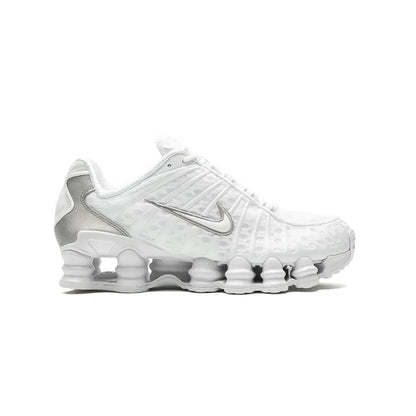 Shox TL White Metallic Silver Max Orange - AR3566-100