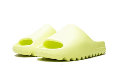 Yeezy Slide Glow Green (Restock Pair 2022) - HQ6447