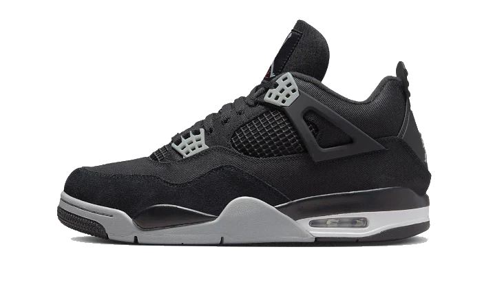 Air Jordan 4 Black Canvas (GS)