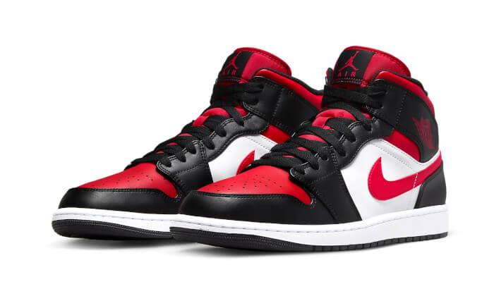 Air Jordan 1 Mid Alternate Bred Toe (GS)