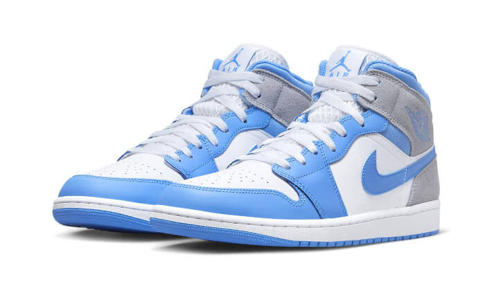 Air Jordan 1 Mid University Blue Grey